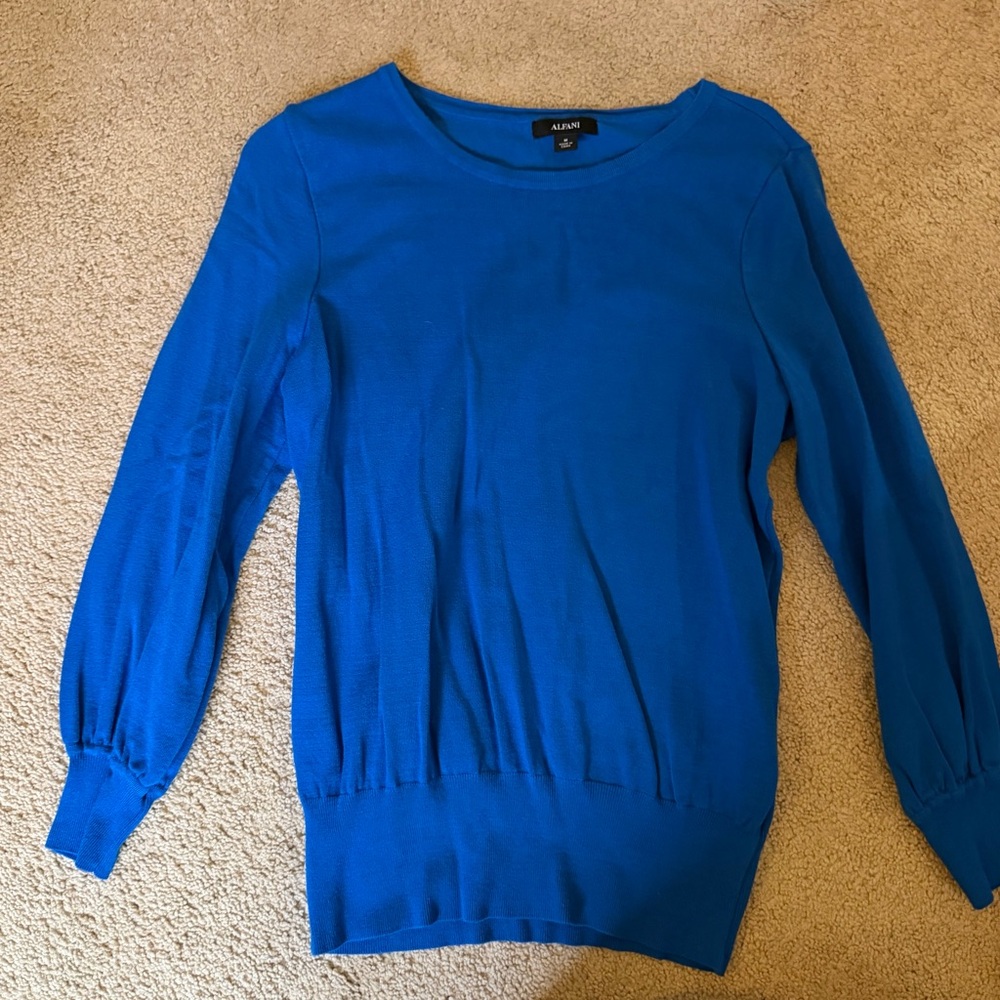 Alfani Blue Women's Blouse